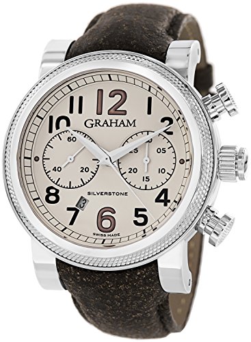 Graham Chronofighter Oversize Steel Black Dial Automatic Watch