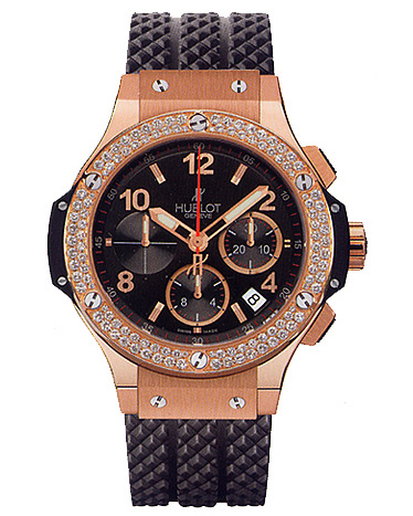Hublot Big Bang Clone 41mm Jet Black Face Automatic Sapphire Crystal Water-Resistant Watch