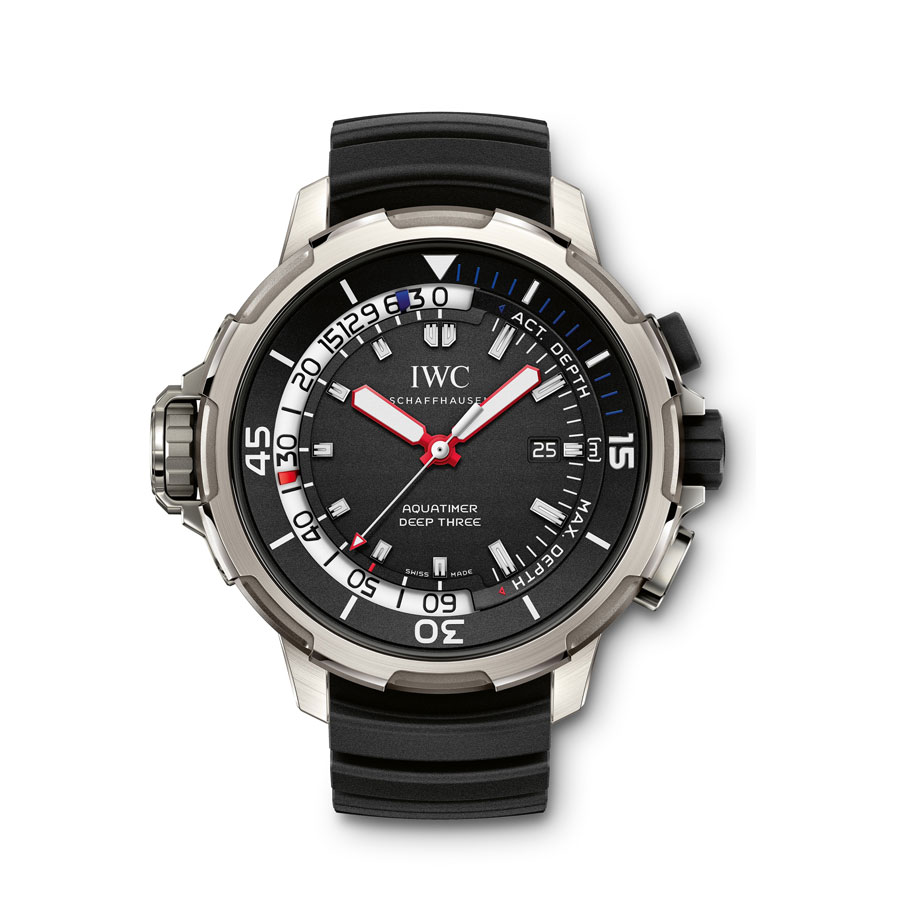 IWC IW355701 Black Precision Chronograph Replica Watch