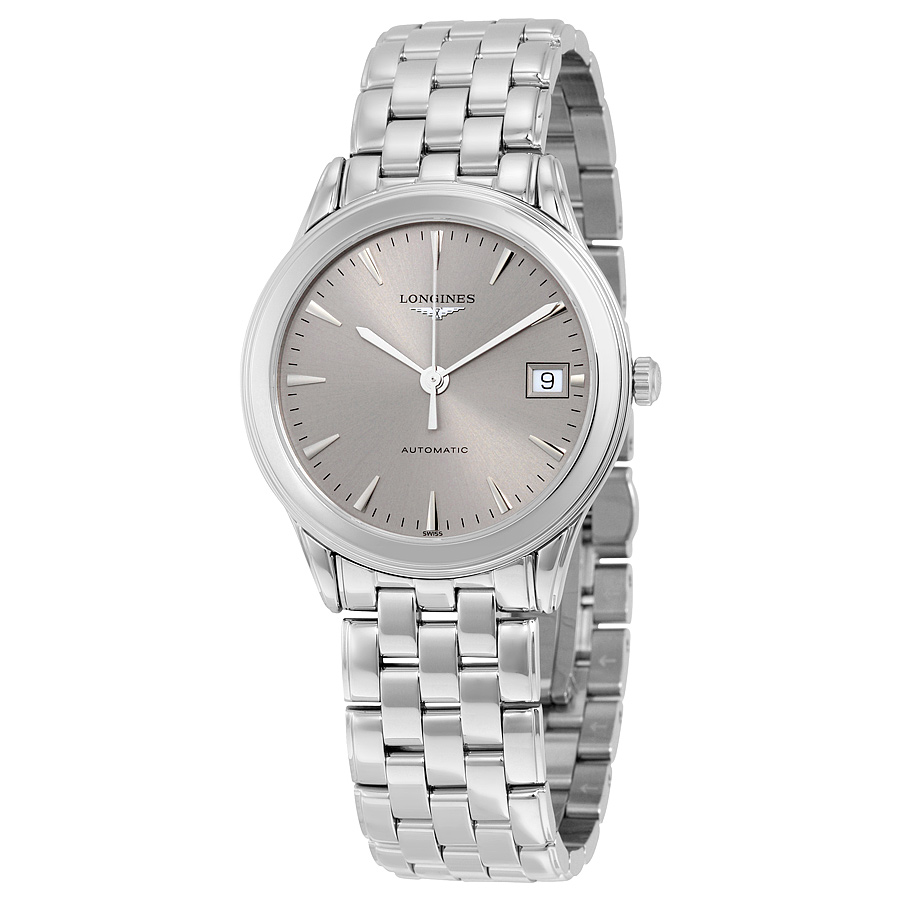 Longines Classique L47744726 Manual Wind Mens Watch with Silver Dial