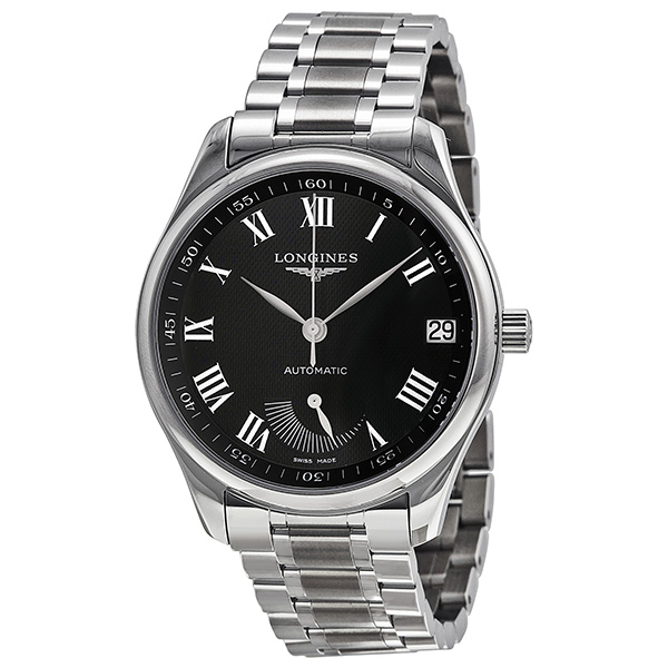 Longines Master Dive Chrono Swiss Imitation Jet Black Face 200m Water-Resistant Watch