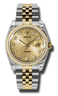 Timeless Elegance: Rolex Datejust 116243CJDJ 40mm Hybrid Gold & Steel Chronograph Watch