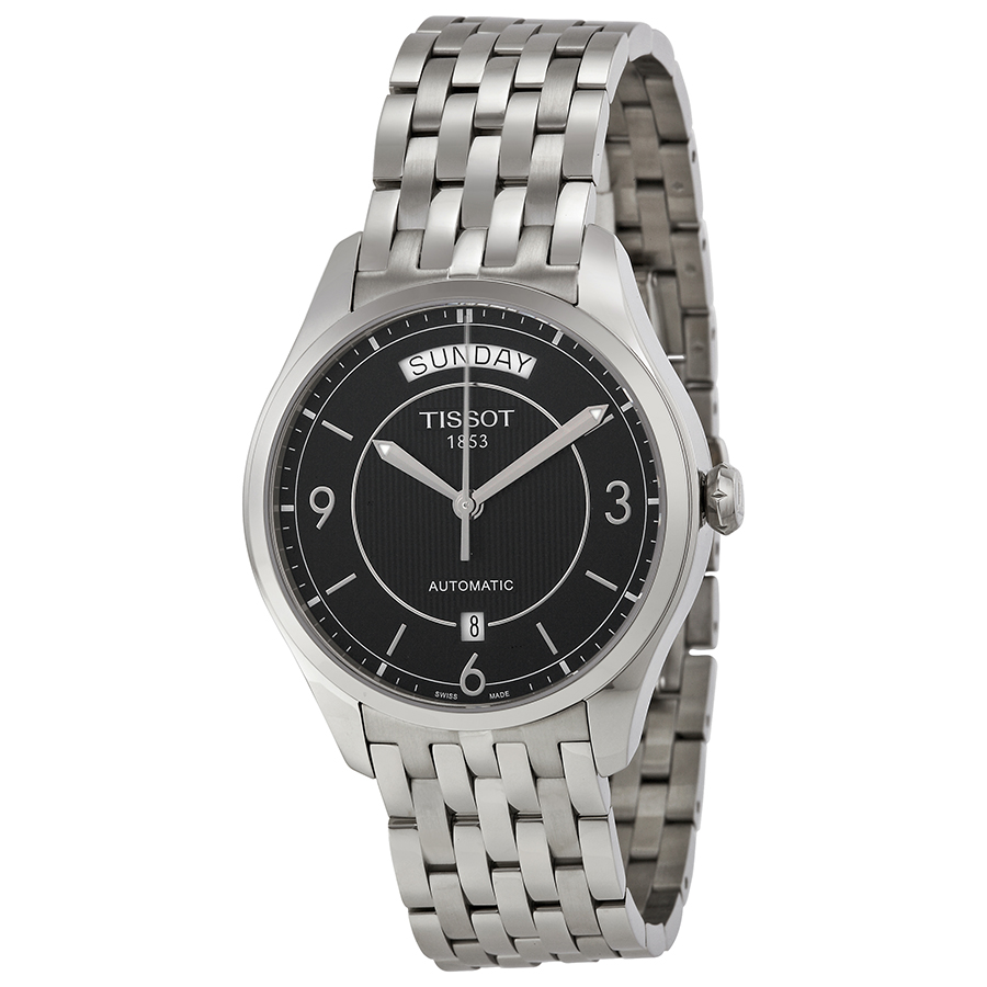 Swiss Crafted Tissot T-Classic Chronograph Black Dial Men's Watch - Precision Engineered