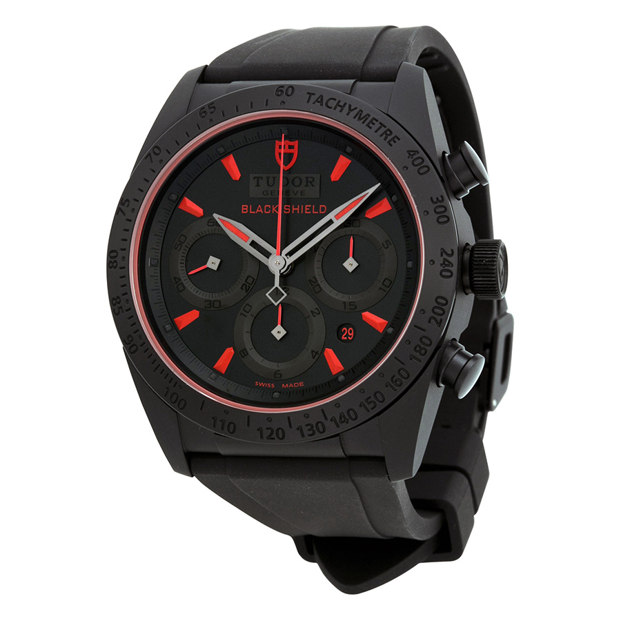 Tudor Fastrider 42mm Black Ceramic Chronograph Watch - Clone Edition