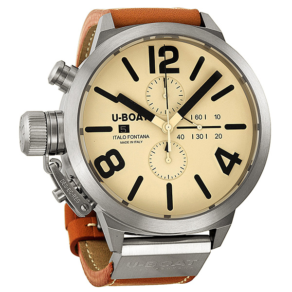 U-Boat Classico 2272 Italy Craftsmanship Automatic Vintage Nautical Chrono Watch