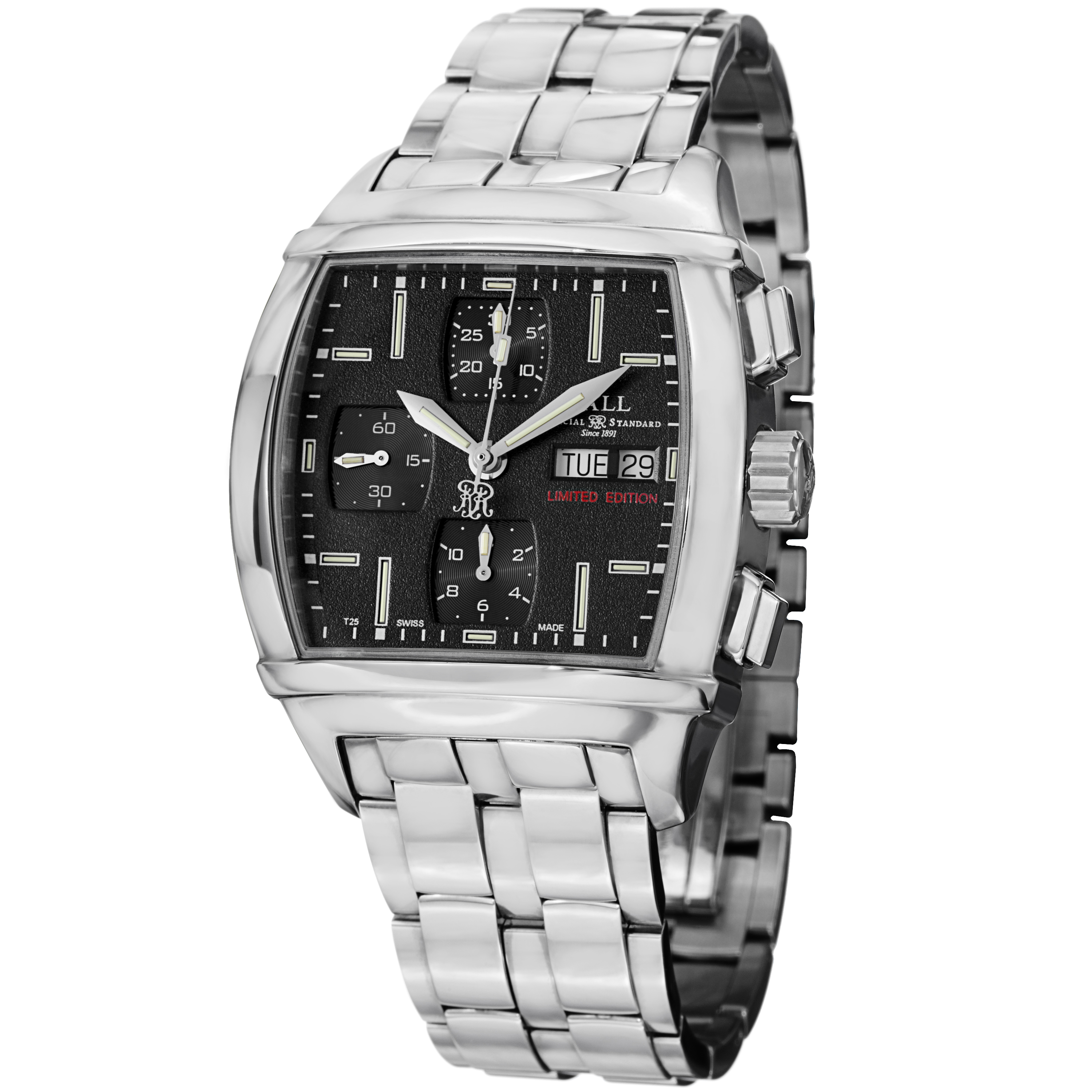 Ball Conductor Swiss Clone CM1068D-SJ-BK Automatic Black Face Diver Watch