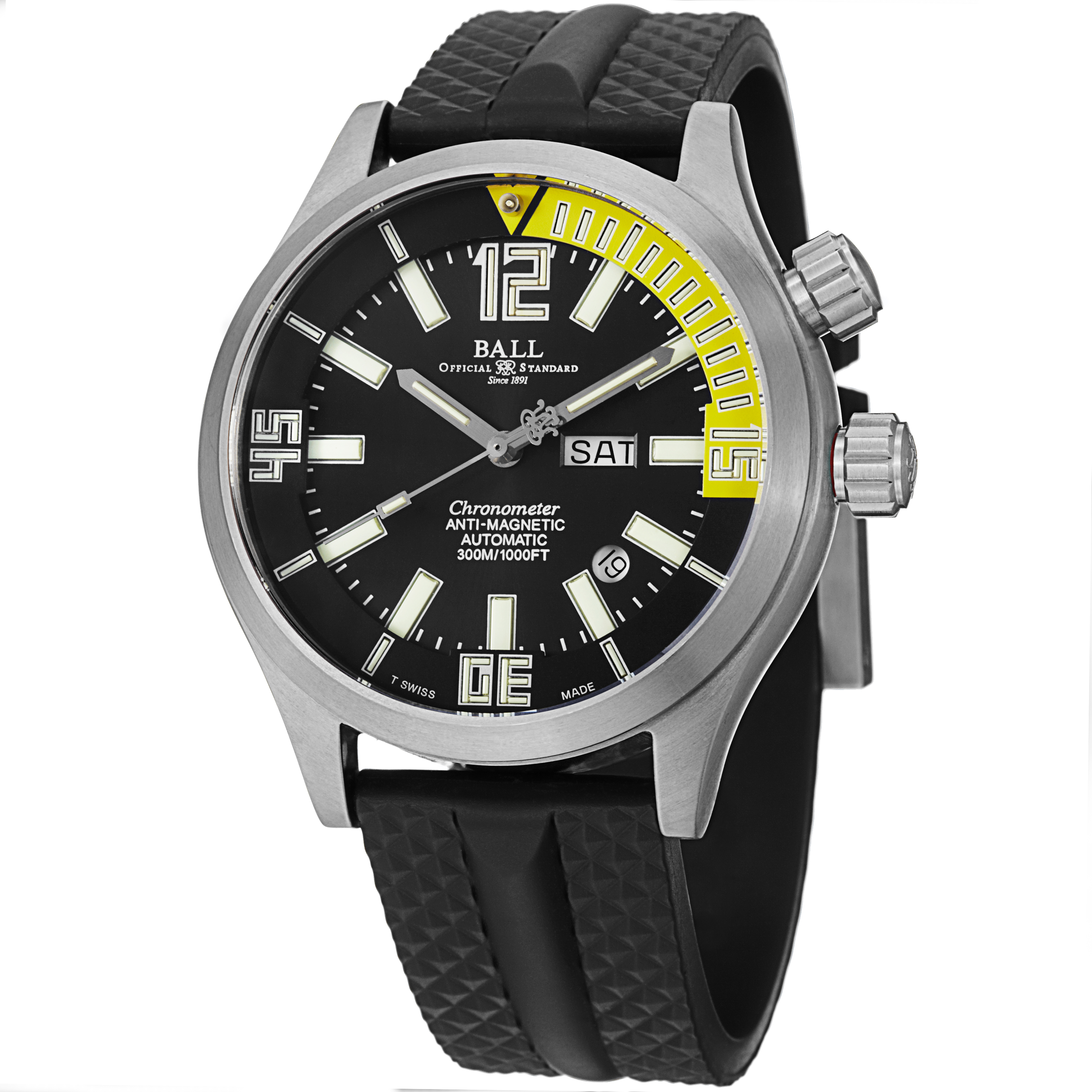 Ball Engineer DM1022A-PC1ABKY Swiss Imitation Automatic Pilot Chronograph Watch