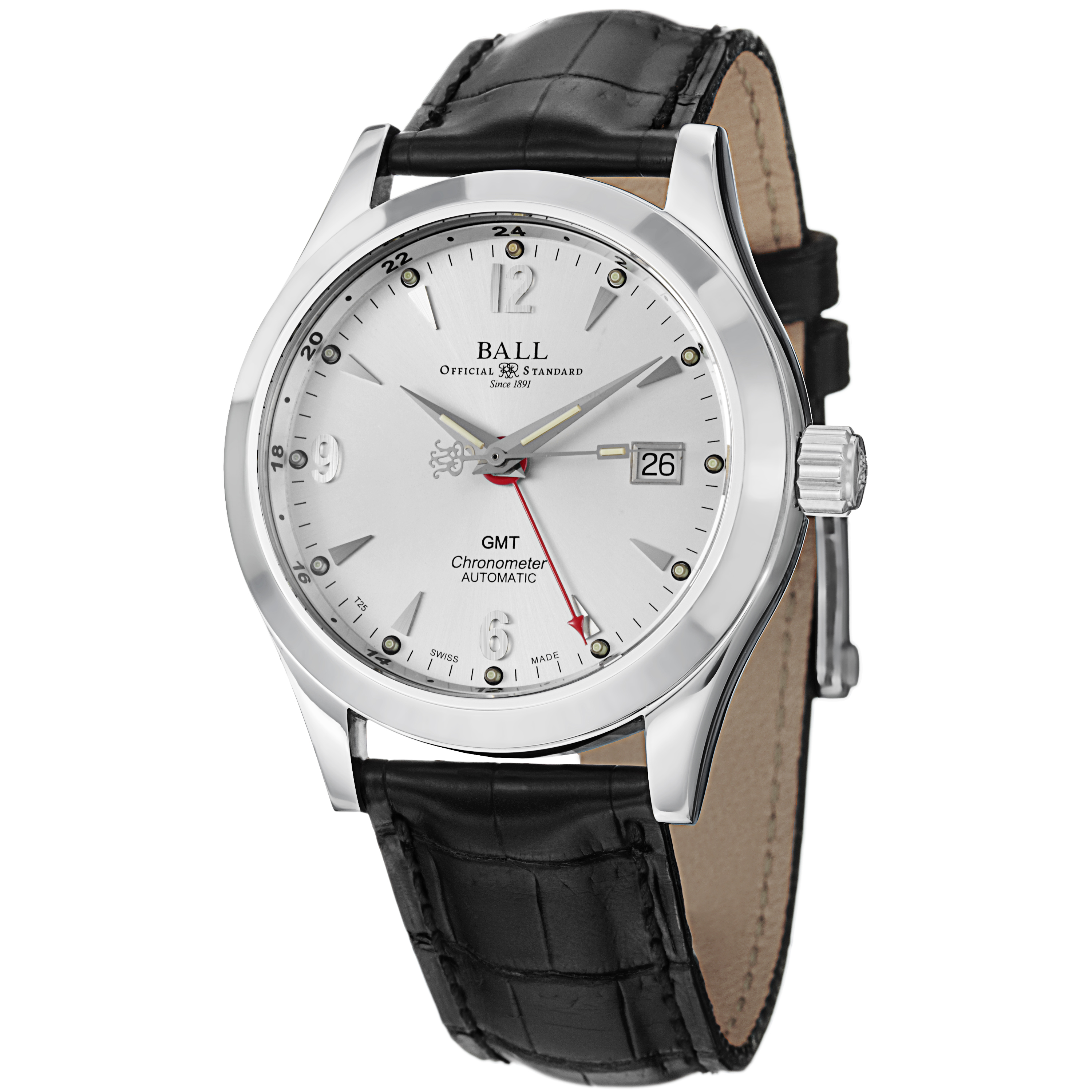 Ball Engineer GM1032CL2CJSL1 Steel Automatic Dive Watch - Jet Black Face