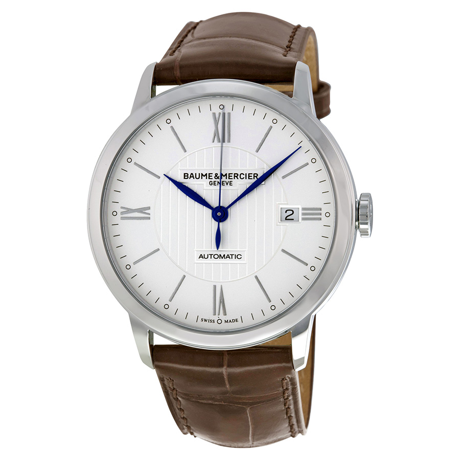 Baume & Mercier Stainless Steel Timepiece - Elegant Quartz Watch with Polished Finish