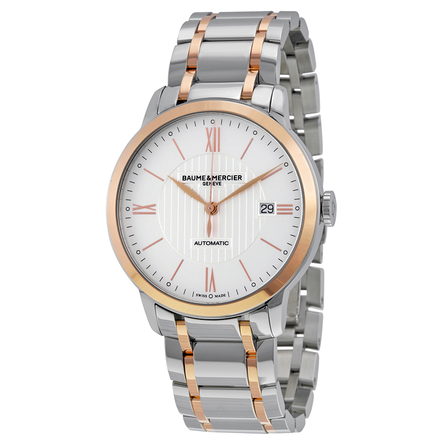 Baume et Mercier 10217 Steel Opaline Automatic Lady's Watch