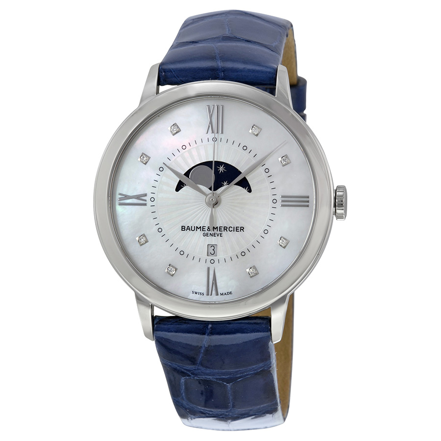 Baume et Mercier Classima Pearl Dial Automatic Ladies Watch - Elegance Redefined