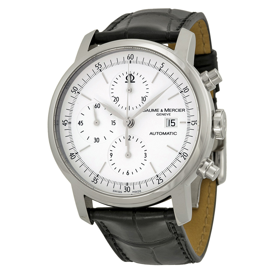 Baume et Mercier Classima Swiss Automatic Chronograph Steel Mens Watch