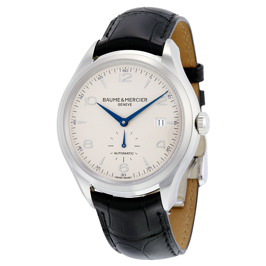 Baume et Mercier Clifton Automatic Silver Dial Steel Men's Watch