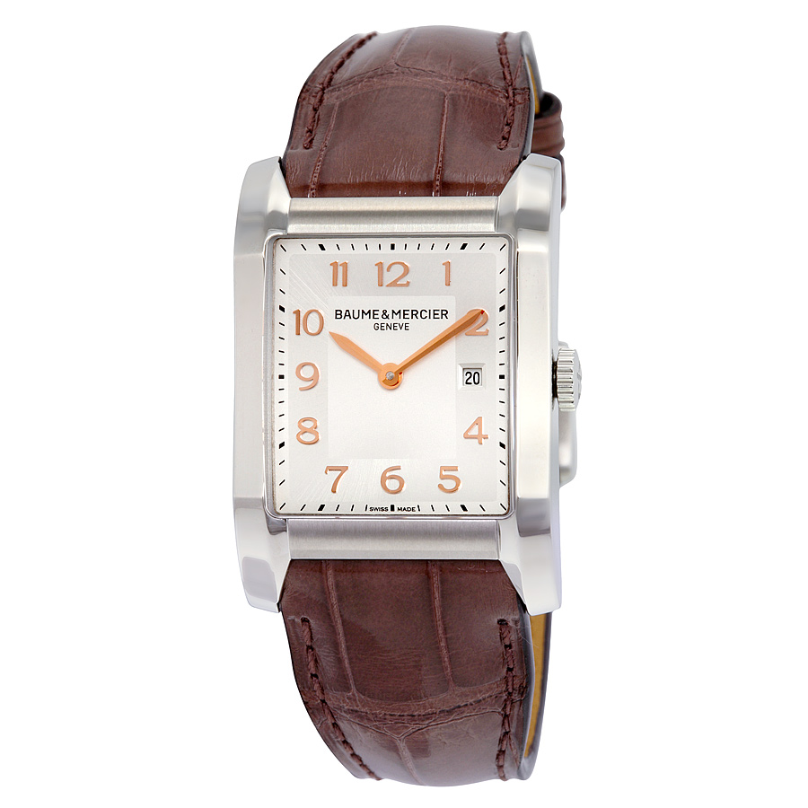 Baume & Mercier Hampton Classic Ladies Watch - Rose Gold Case, Swiss quartz, Elegant Pearl White Dial