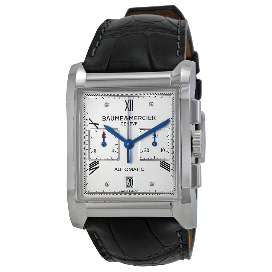 Baume et Mercier Hampton Milleis Swiss Automatic Silver Dial Watch