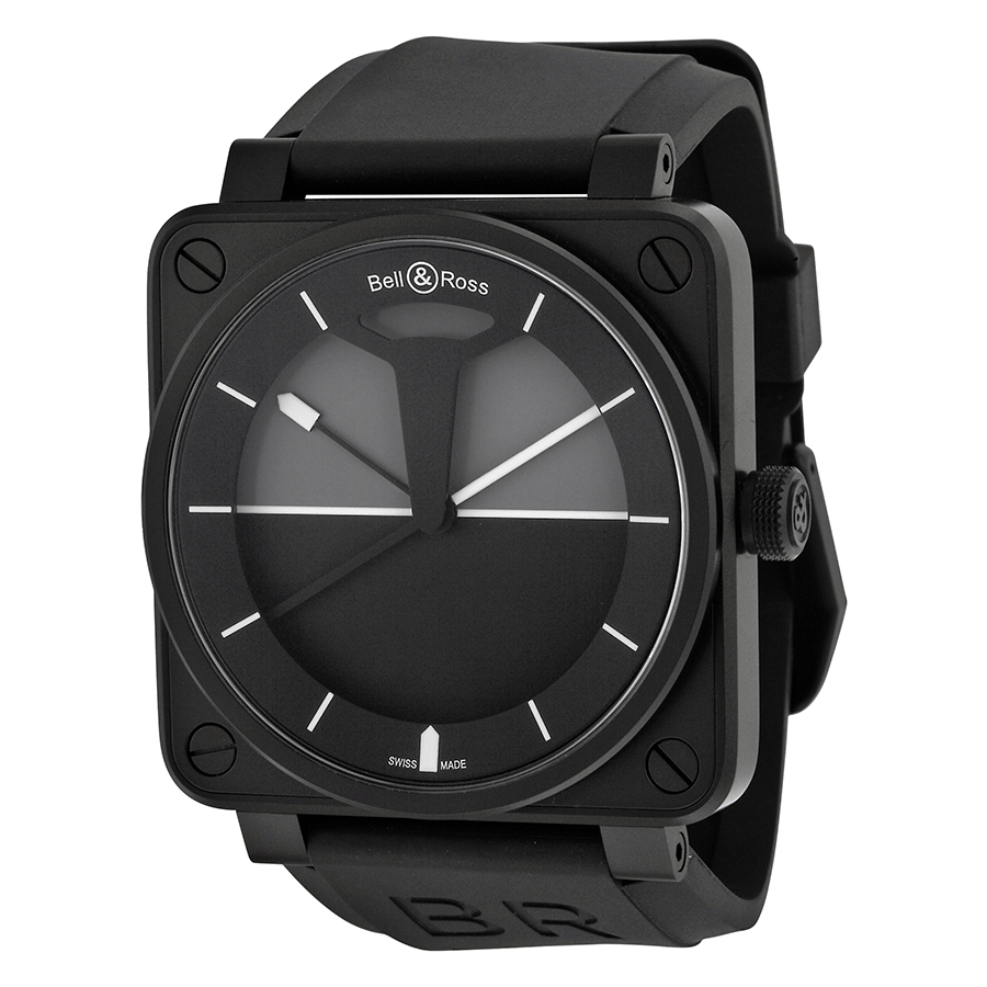 Bell and Ross Aviator BR0192-HORIZON Black-Grey Chronograph Watch - Precision Replica