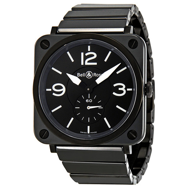 Bell Ross Aviation Chrono GMT Imitation with Ceramic Case & Scratch-Resistant Sapphire Crystal