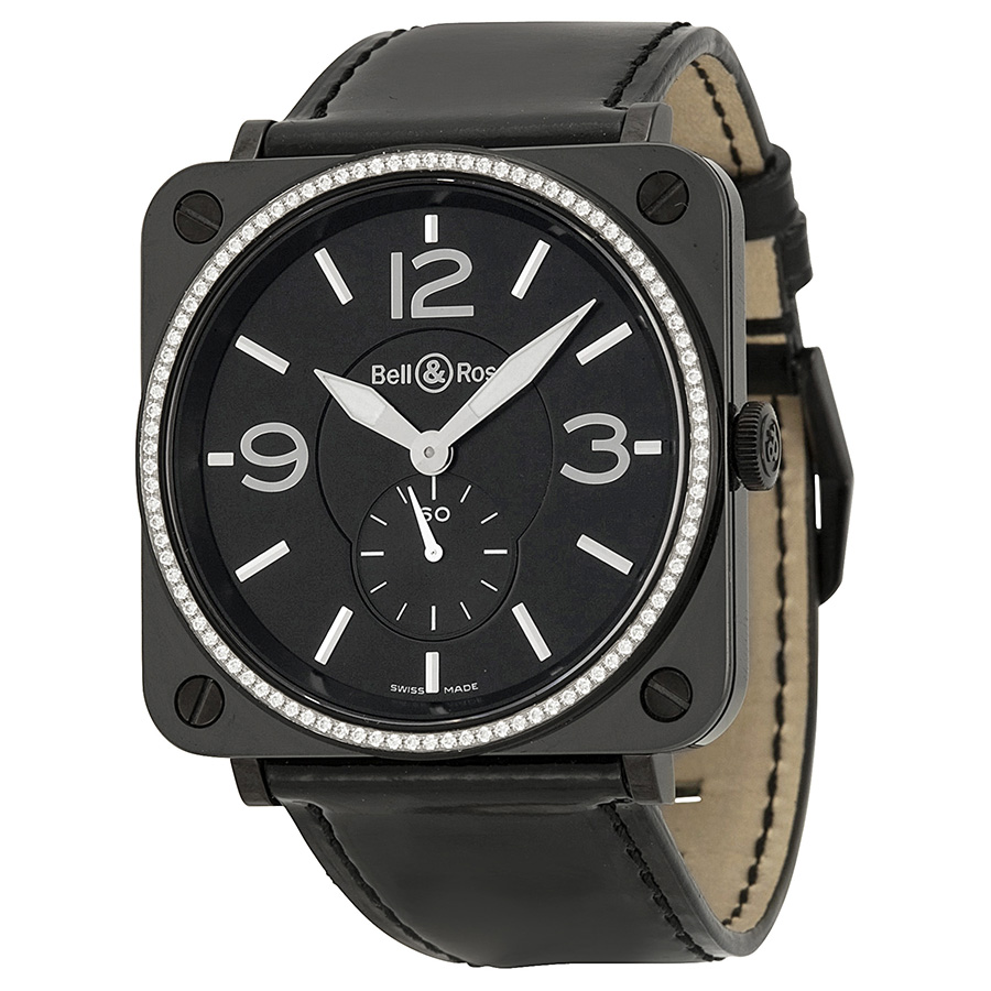 Bell & Ross Aviator's Stealth Black Automatic Chronograph Watch