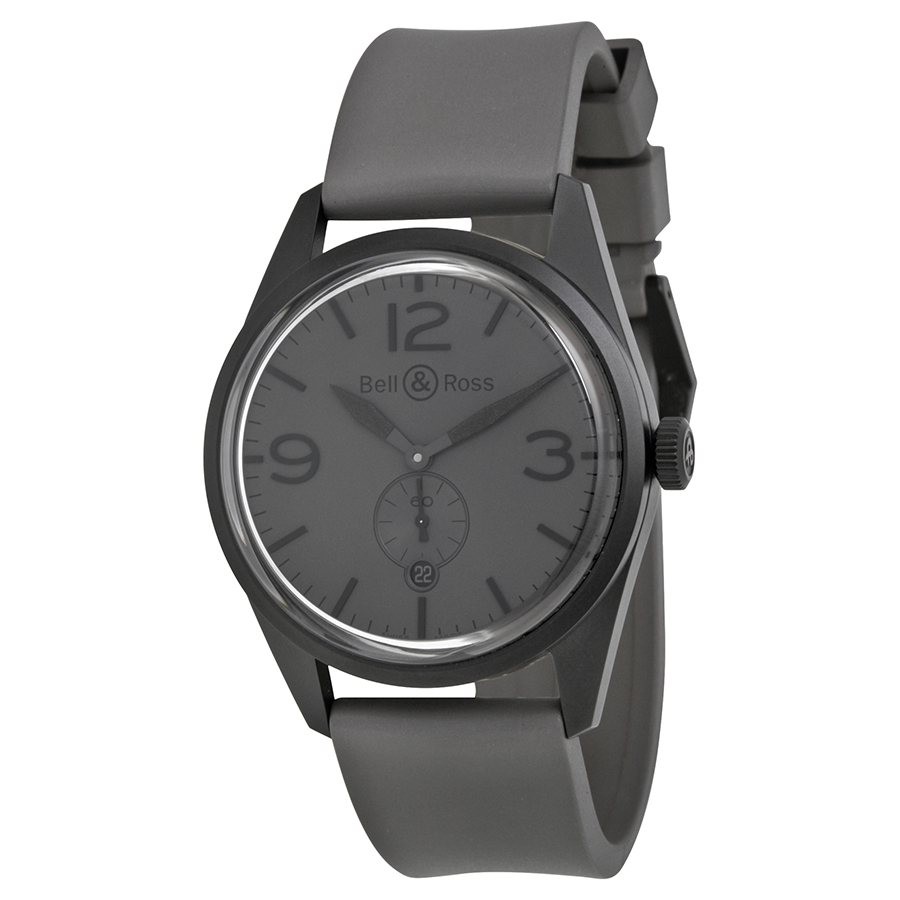 Bell Ross BRV123 Aviator Chronograph Swiss Clone, Black Sub-Dial, Steel Case