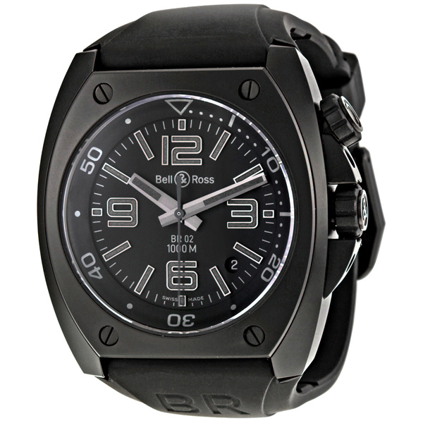 Bell Ross Marine BR0292-CA-PH Swiss Clone Diver Chrono Jet Black Watch