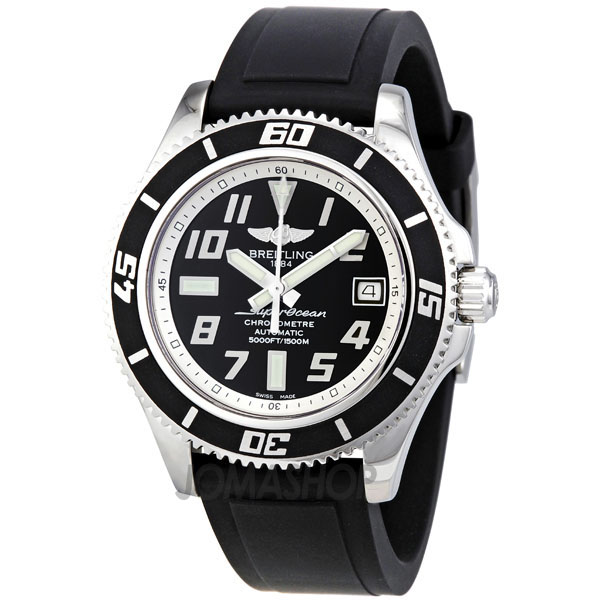 Breitling Superocean A1736402-BA29BKPT - Dive Master Automatic Jet Black Watch