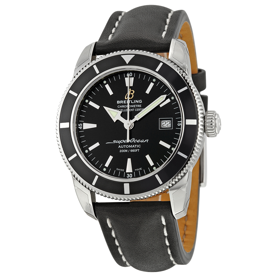 Breitling Heritage Superocean 42 A1732124-BA61BKLT Auto Black Dial Water-Resistant Watch
