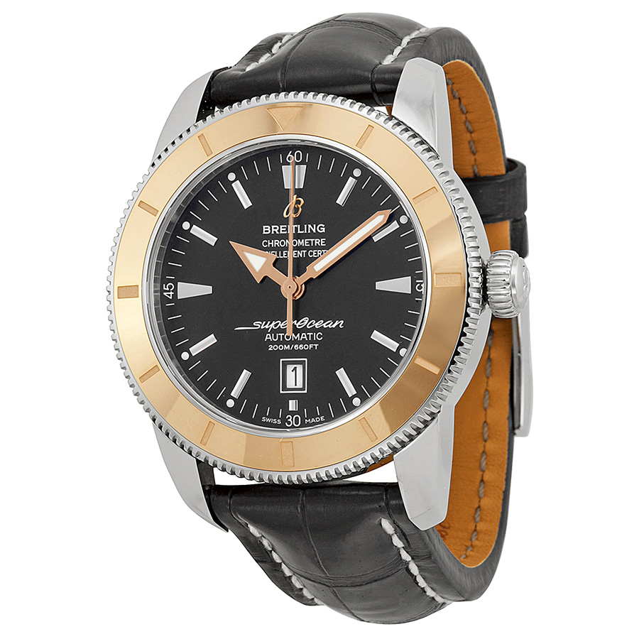 Breitling Superocean U1732012/B868 Swiss Clone Diver 42mm Black Face Watch