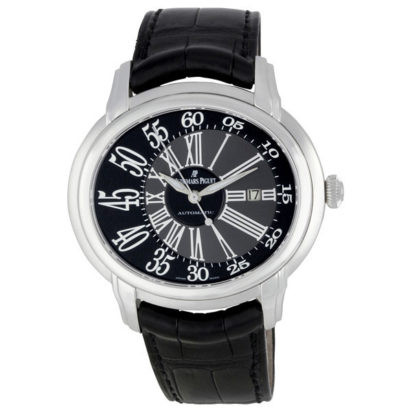 Automated Luxury Audemars Piguet Millenary Chronograph Black Digits 42mm Watch