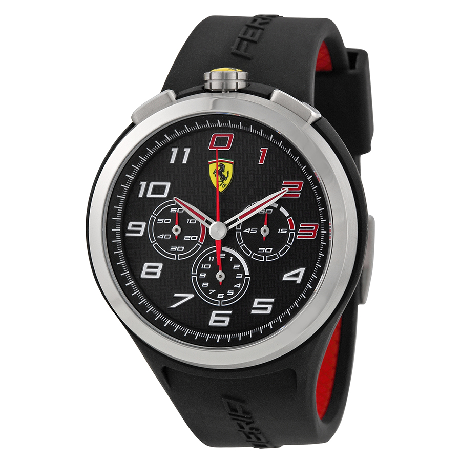 Ferrari Homage Automatic Chronograph 830100 Steel Chrono Watch
