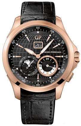 Girard Perregaux Avant-Garde自动机械表 黑色陶瓷表盘 43mm