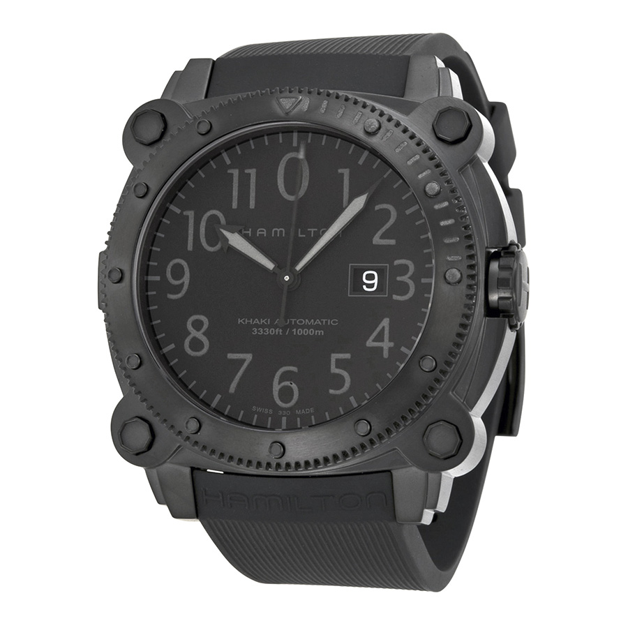 Hamilton Khaki H78585333 Imitation Diver Automatic Silver Bezel Steel Watch