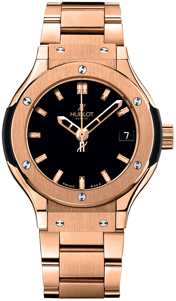 Hublot Big Bang 41mm Rose Gold Diamond Bezel Ladies Replica Watch