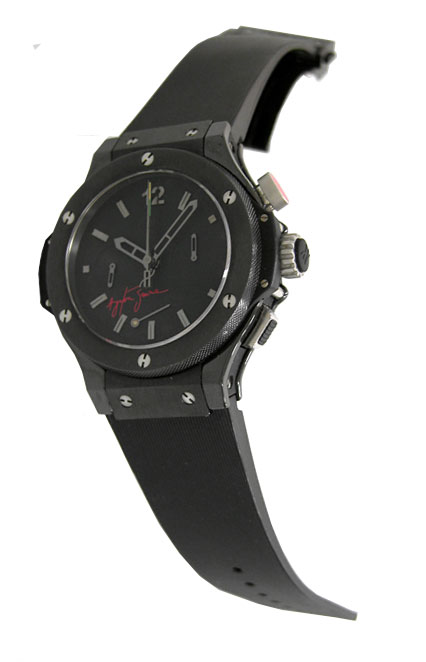 Hublot Big Bang Black Ceramic Automatic Chronograph Watch - Jet Black Face, 42mm