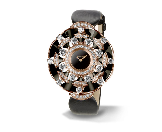 Bvlgari Diva 102216 Elegance - Automatic Gold & Pink Quartz Watch