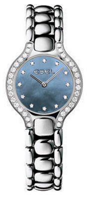 Ebel 9003418-986050 Swiss Clone Steel Diver's Watch - Automatic Jet Black Face