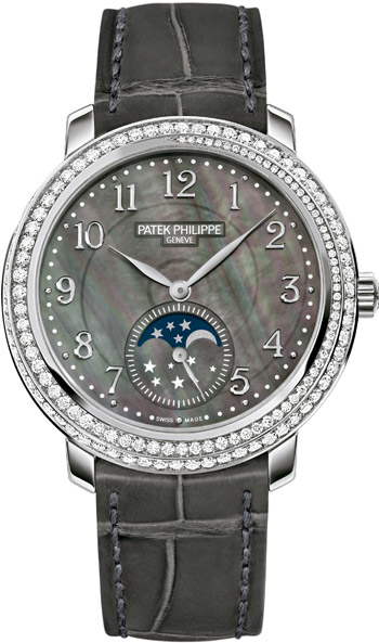 Patek Philippe Masterpiece 4968G-001 Swiss Clone - Manual Wind, Black Roman Dial, 40mm Steel Watch