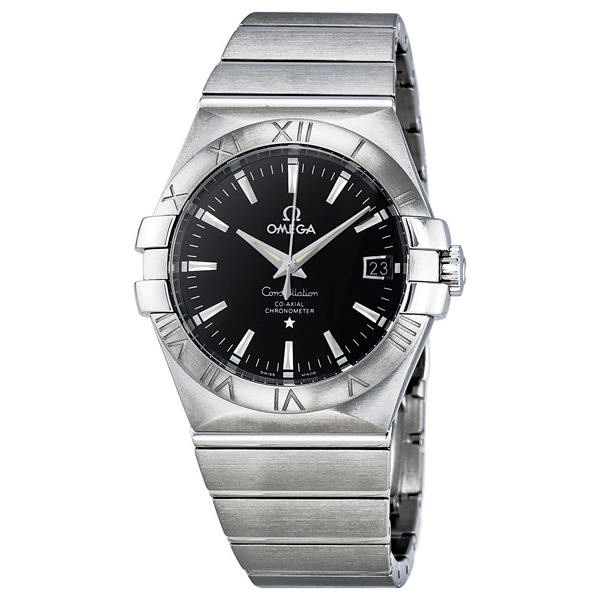 Omega Constellation Swiss Clone Automatic 39mm Black Dial Mens Watch