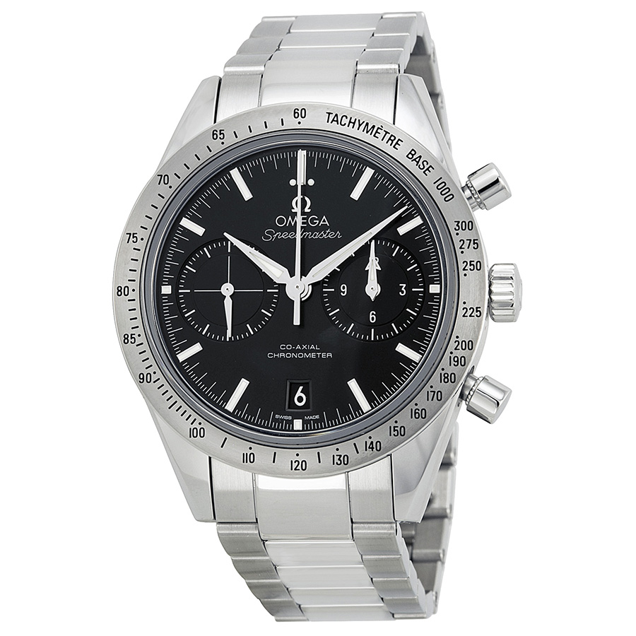 Omega Speedmaster Moonwatch Professional Chronograph Steel Black Dial Watch