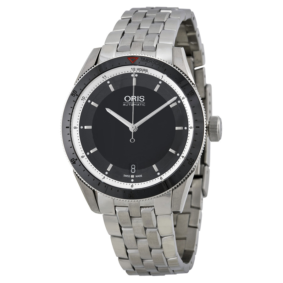Oris Artix Pro Diver 43mm Swiss Clone Automatic Jet Black Face 200m Water Resistant Watch