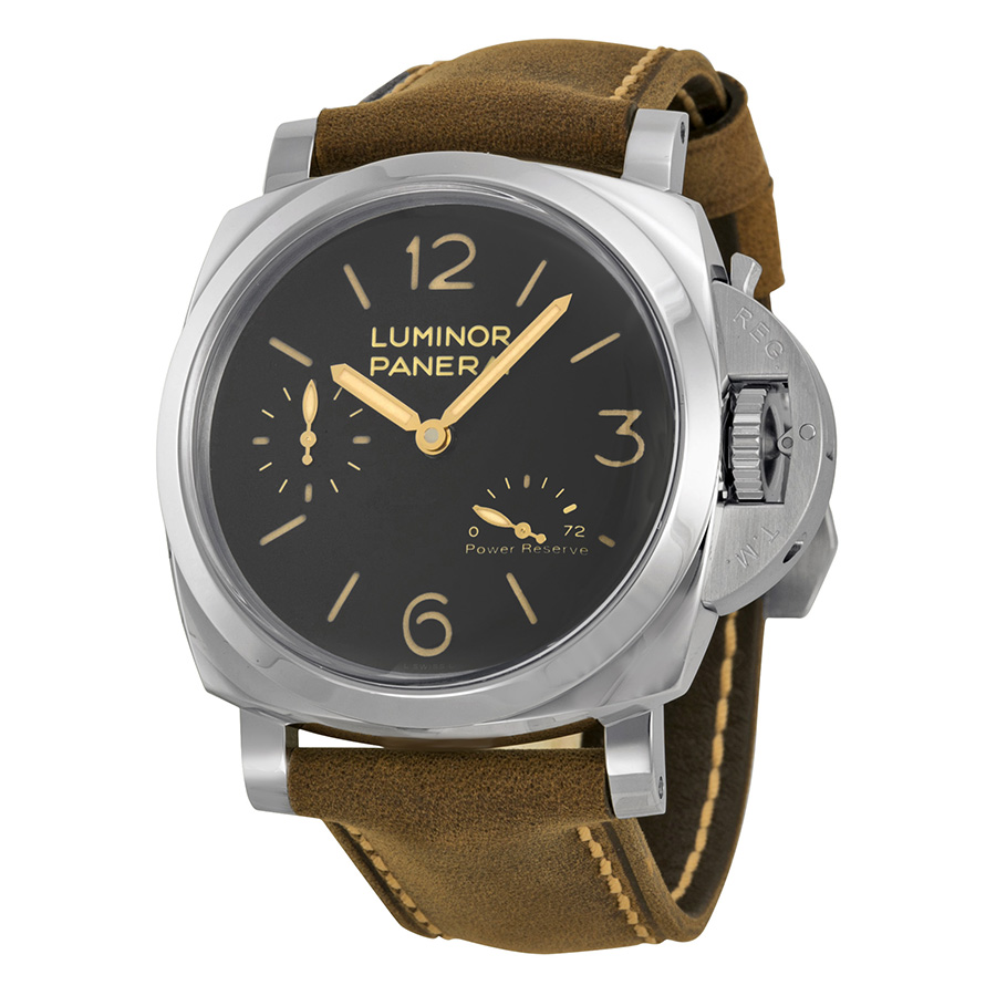 Panerai Luminor 1950 PAM00423 - Hand-Wound Chronograph Dive Watch with Night Vision Dial