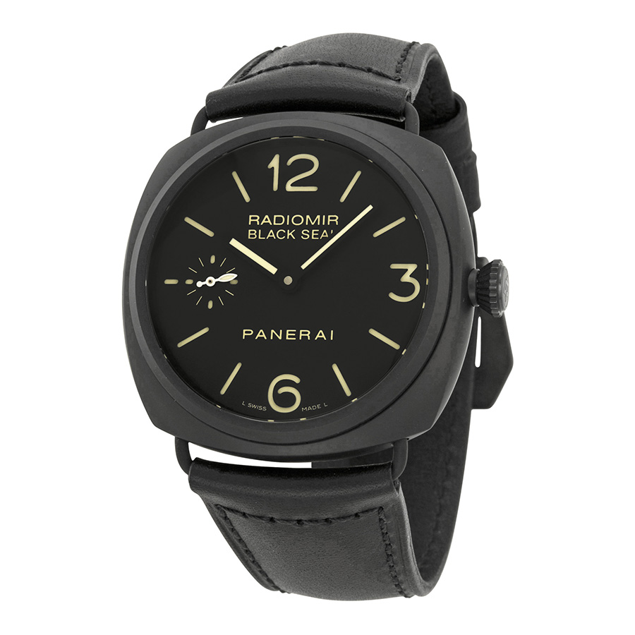 Panerai Radiomir PAM00292 Homage Automatic Jet Black Ceramic Dive Watch