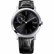 Piaget G0A34114 Classic Handwind Automatic Black Leather Gentleman's Watch