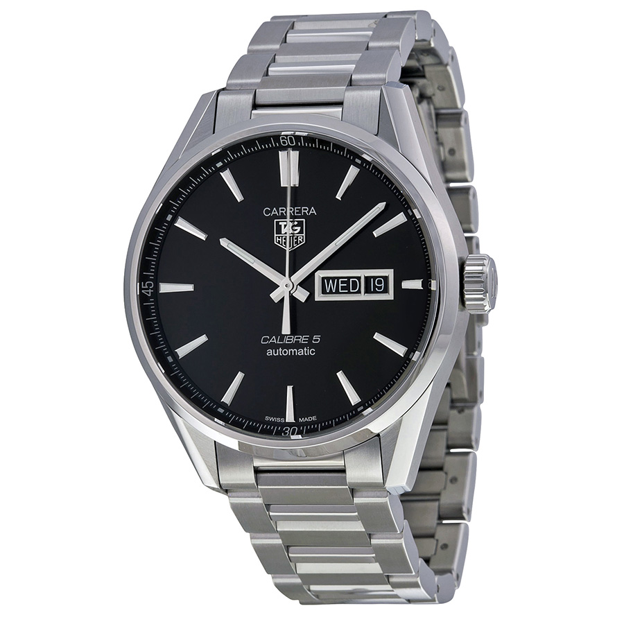 Tag Heuer Carrera Homage Automatic Jet Black Watch - 41mm Carbon Fiber