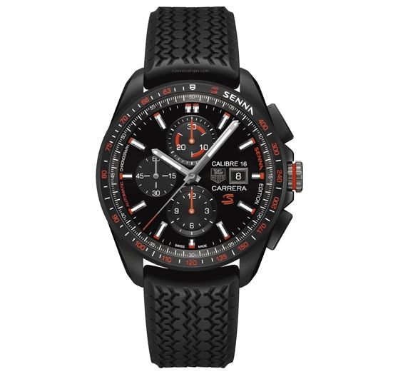 Tag Heuer CBB2080 Clone: Swiss Automatic Chronograph Steel Case Black Face Watch