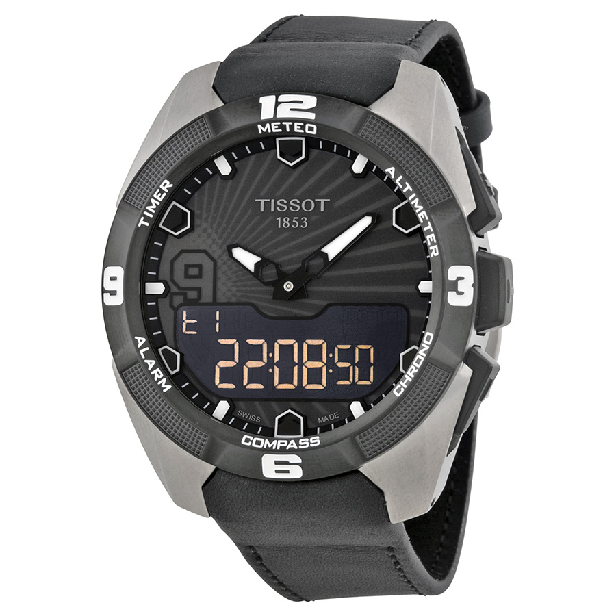Tissot Swiss T0914 Dive Master Automatic Jet Black Face 300m Water Resistant Watch