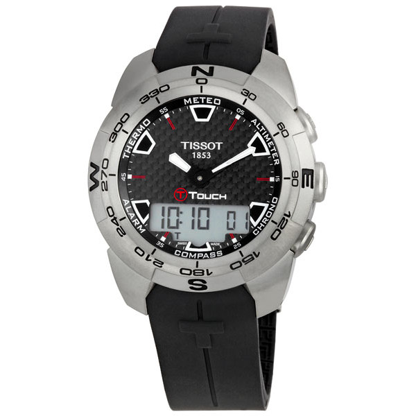 Tissot TouchScreen Collection T013.420.47.201.00 Jet Black Digital Display Watch