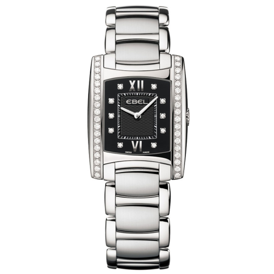 Ebel Brasilia Lady's Watch - Automatic Quartz - Stainless Steel Band - Elegant Bezel