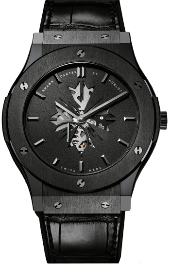 Hublot Classic Fusion Clone 41mm Automatic Steel Blue Face Reps Watch