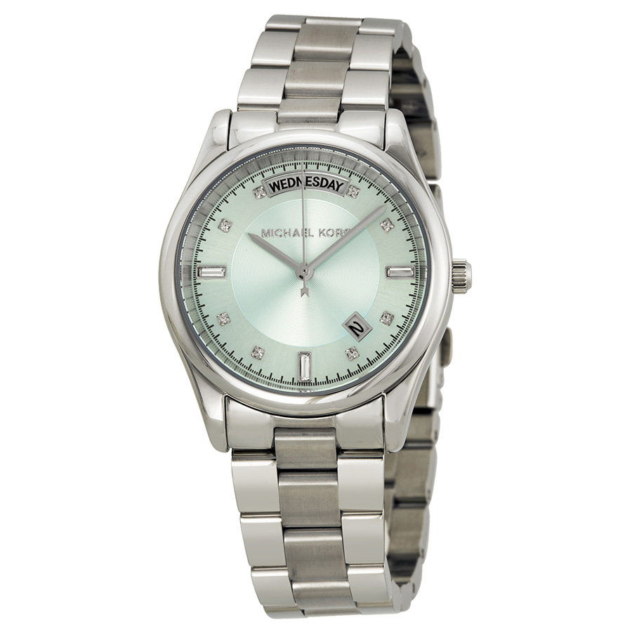 Michael Kors MK6068 Women's Elegant Gold Tone Watch - Swarovski Crystal Accents