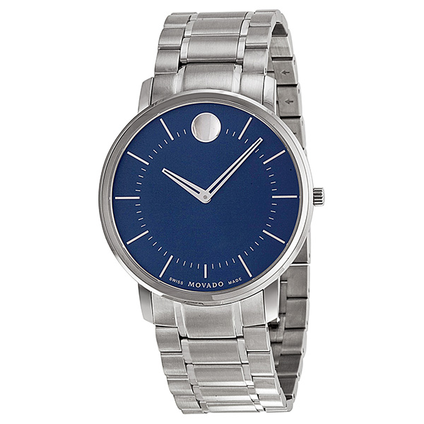 Movado Modernist Chronograph Steel Case Silver Dial Replica Watch